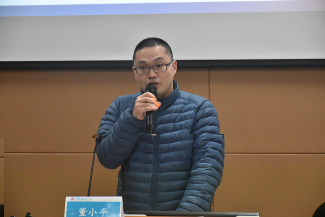 董小平老師作專題輔導