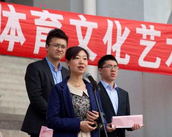 窦新華副書記介紹學院體育工作